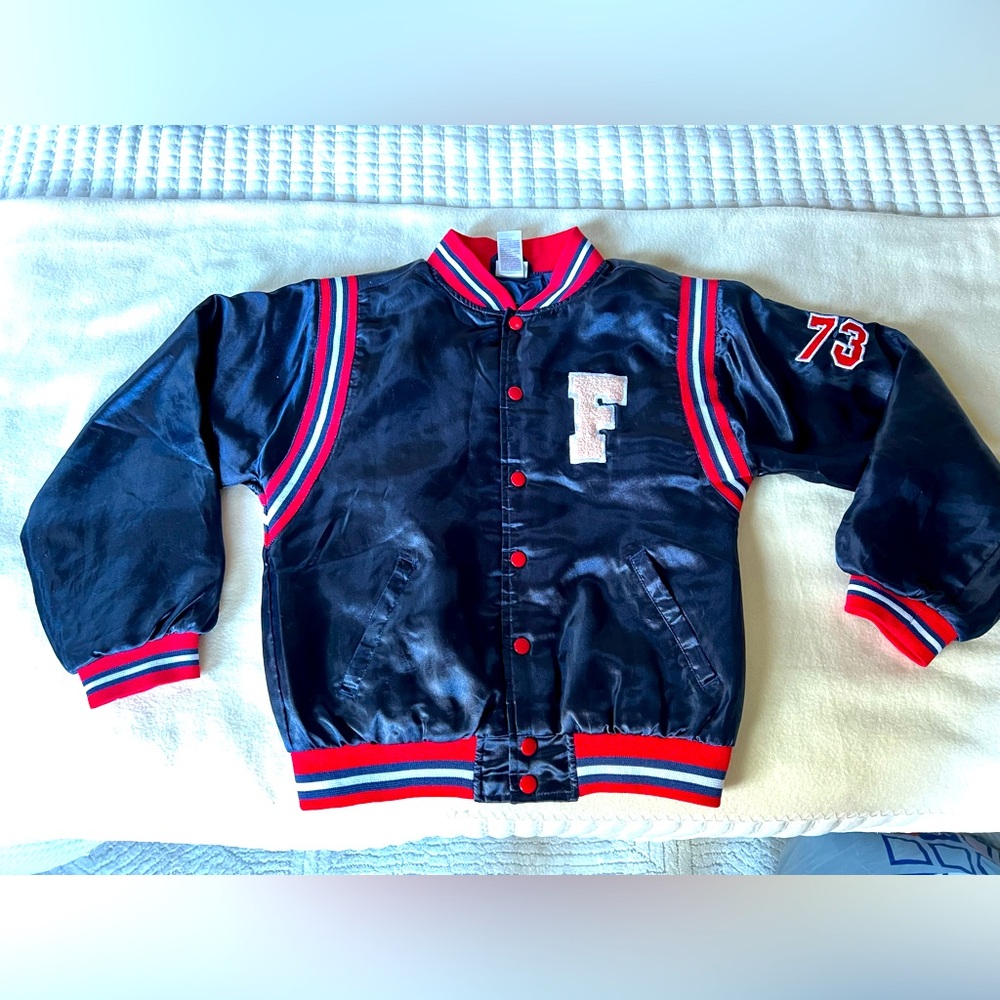 Boys FILA Retro Varsity Lightweight Jacket